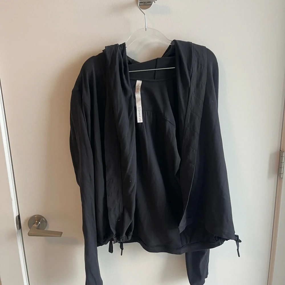 Lululemon Black Ready to Rulu Hooded Jacket - Picture 1 of 8